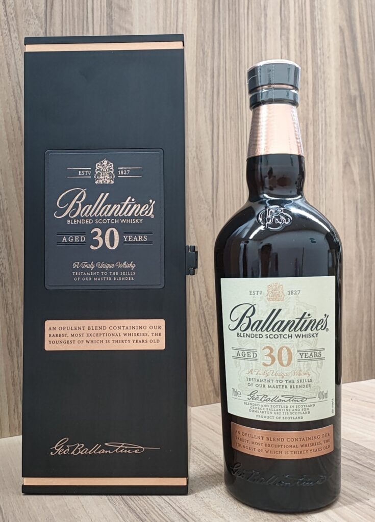 買取実績 バランタイン 30年 700ml 箱付き | お酒買取専門店 